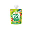 【送料無料!(地域限定)】森永 フルーツでおいしいやさいジュレ 緑の野菜とくだもの 70g