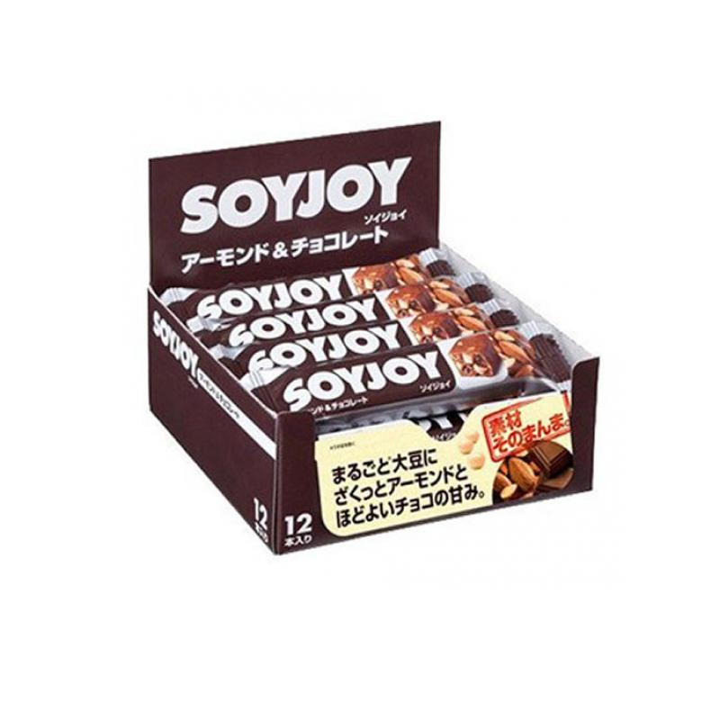 【送料無料！（地域限定）】SOYJOY(ソイジョイ) アーモンド&チョコレート 30g× 12本入
