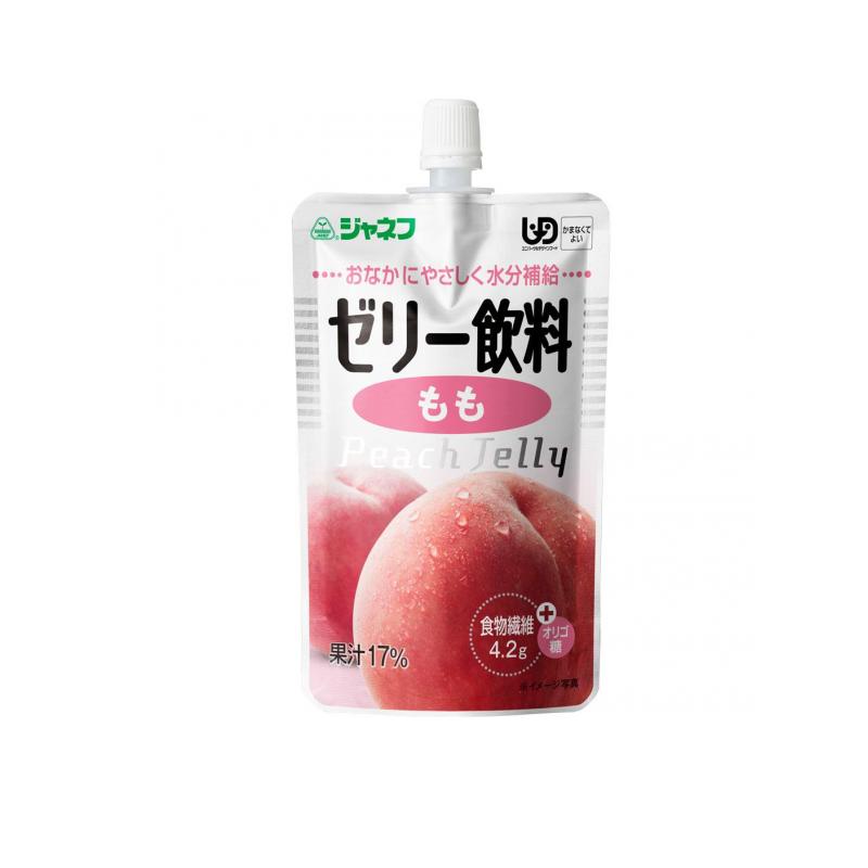 【送料無料！（地域限定）】ジャネフ ゼリー飲料 もも 100g