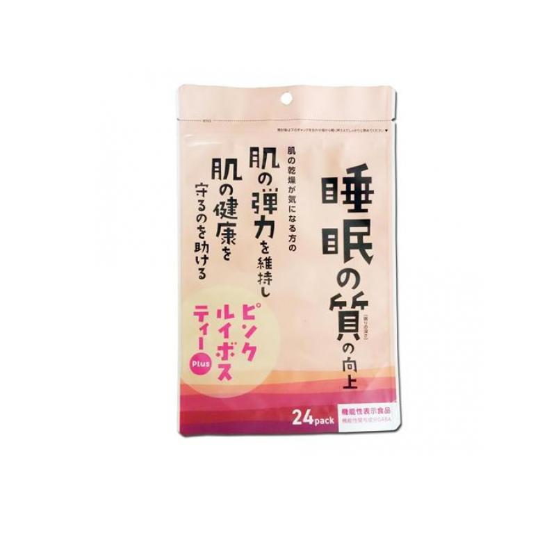 【送料無料！（地域限定）】小川生薬 ピンクルイボスティーPlus(プラス) 24袋入