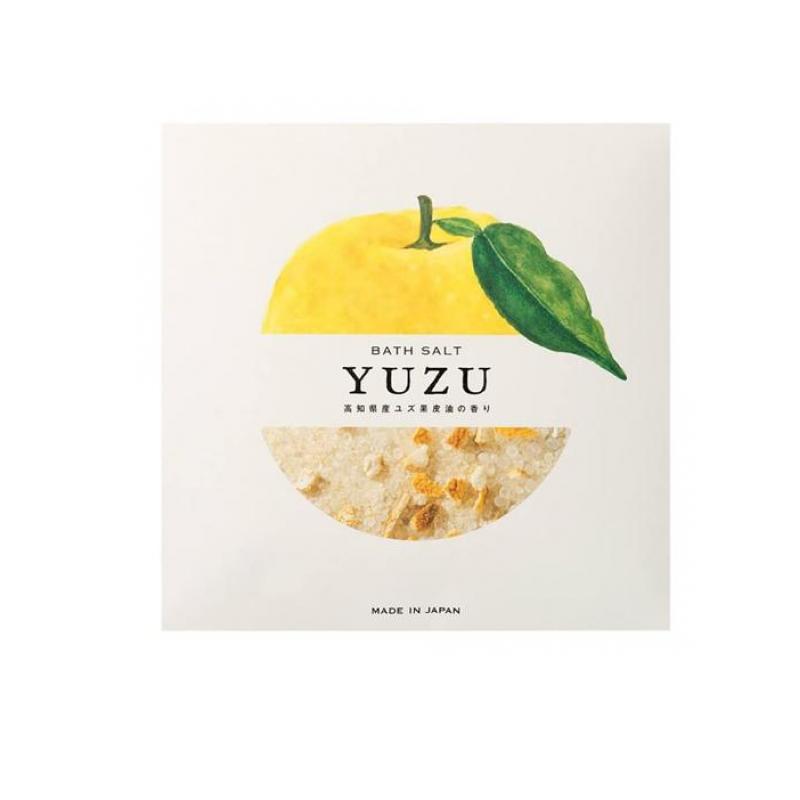 【送料無料！（地域限定）】高知県産YUZU(柚子) ピール入りバスソルト 40g