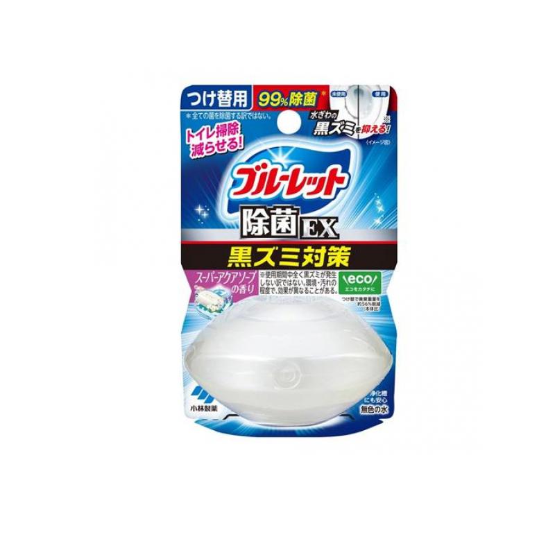 【送料無料!(地域限定)】液体ブルーレットおくだけ除菌EX スーパーアクアソープの香り 67mL (つけ替用)