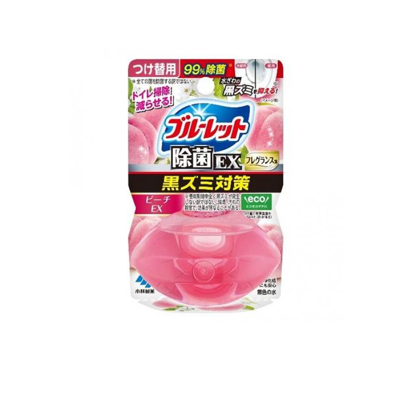 【送料無料!(地域限定)】液体ブルーレットおくだけ除菌EXフレグランス ピーチEXの香り 67mL (付け替え用)