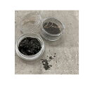 【送料無料!(地域限定)】D.nail ディーネイル ダルメシアンホログラム ブラック 2種入 (大小各2g)