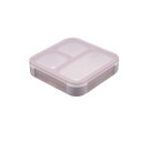 【送料無料!(地域限定)】CB JAPAN (シービージャパン) 薄型弁当箱 抗菌 フードマン 500 500mL (パープル)(3)