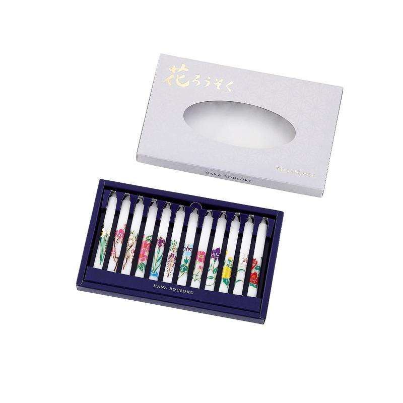 【送料無料！（地域限定）】マルエス 花ろうそく 1号5 12本入