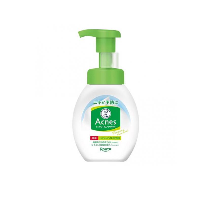 【送料無料！（地域限定）】メンソレータムアクネス 薬用ふわふわな泡洗顔 ポンプ本体 160mL