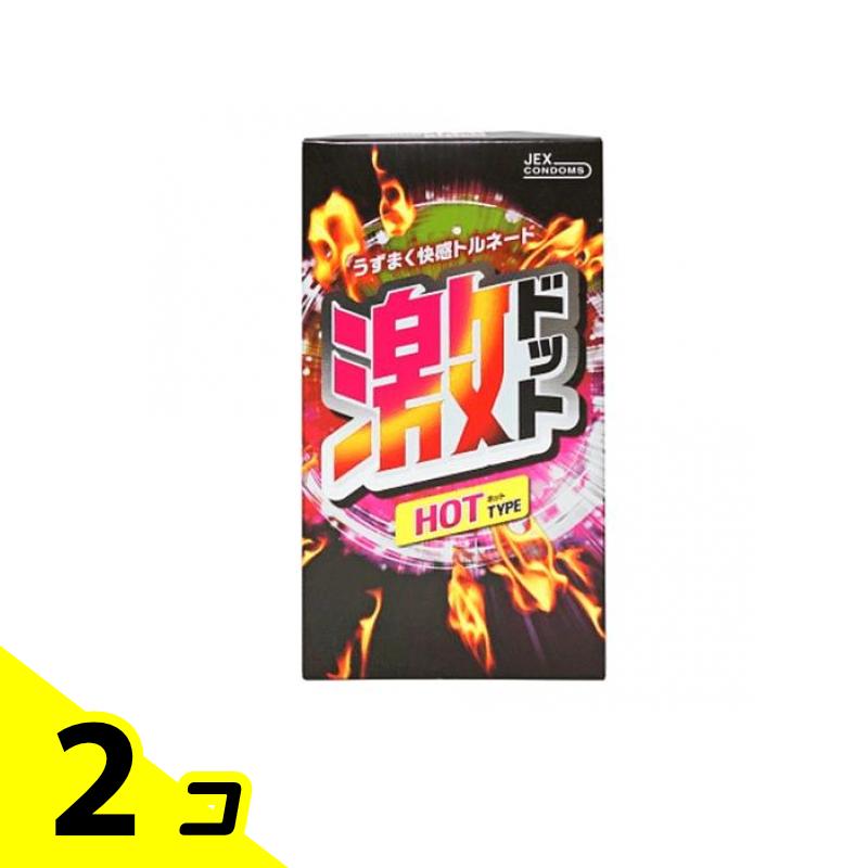 樂天商城 - 【送料無料！（地域限定）】ジェクス 激ドット ホットタイプ 8個入 2個セット