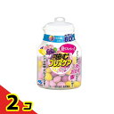 【送料無料!(地域限定)】噛むブレスケア 3つの味入り(レモン・グレープ・ピーチ味) ボトル 80粒 2個セット
