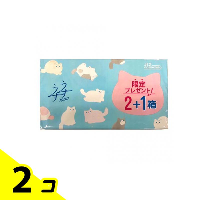 【送料無料!(地域限定)】ゼリアコート うすうす1000 36個入 (12コ入×2 期間限定+1箱) 2個セット