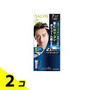 【送料無料!(地域限定)】サロンドプロ EXメンズヘアマニキュア(白髪用) 7 ナチュラルブラック 1組入 2個セット
