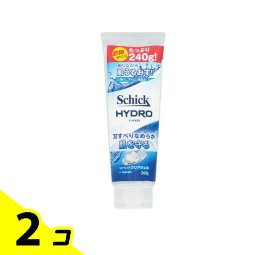 【送料無料!(地域限定)】Schick(シック) ハイドロ シェービングジェル 240g 2個セット 【送料無料!(地域限定)】Schick(シック) ハイドロ シェービングジェル 240g 2個セット