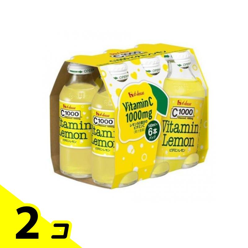 【送料無料!(地域限定)】C1000ビタミンレモン 140mL (×6本) 2個セット