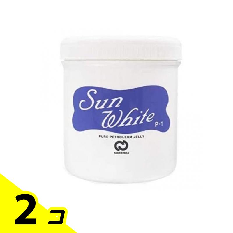 【送料無料！（地域限定）】サンホワイトP-1 ワセリン 400g (ボトル品) 2個セット