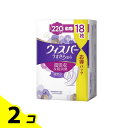 【送料無料!(地域限定)】ウィスパーうすさら安心 特に多い時も1枚で安心220cc 18枚入 2個セット