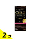 【送料無料!(地域限定)】CIELO(シエロ) オイルインヘアマニキュア ダークブラウン 1個 2個セット