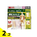 【送料無料!(地域限定)】バンテリンコーワサポーター 腰椎コルセット ゆったり大きめLLサイズ 1枚入 (パステルピンク) 2個セット