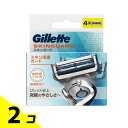 【送料無料!(地域限定)】ジレット スキンガード マニュアル 替刃 4個入 2個セット