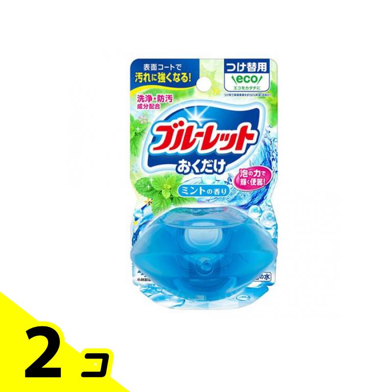 【送料無料!(地域限定)】液体ブルーレットおくだけ ミントの香り 70mL (付け替え用) 2個セット