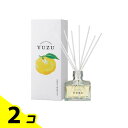 【送料無料!(地域限定)】デイリーアロマジャパン リードディフューザー 高知県産YUZU(ユズ) 120mL 2個セット