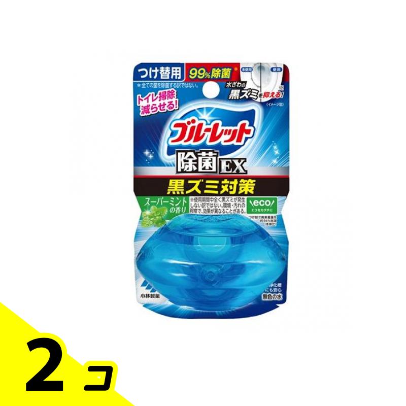 【送料無料!(地域限定)】液体ブルーレットおくだけ除菌EX スーパーミントの香り 67mL (つけ替用) 2個セット