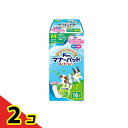 【送料無料!(地域限定)】P.one 男の子&女の子用マナーパッドActive 犬用 Mサイズ 16枚入 2個セット