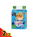 【送料無料!(地域限定)】デオシート しっかり超吸収 無香消臭タイプ スーパーワイド 15枚入 2個セット