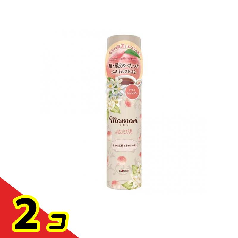 【送料無料！（地域限定）】momori モモリ ふわっとさら髪ドライシャンプー ももの紅茶とネロリの香り ..