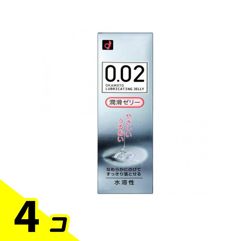 【送料無料!(地域限定)】オカモト 0.02EX潤滑ゼリー 60g 4個セット