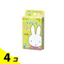 【送料無料!(地域限定)】ケアリーヴ キャラクター ジュニアサイズ ミッフィー 16枚入 (CLB16MFN) 4個セット