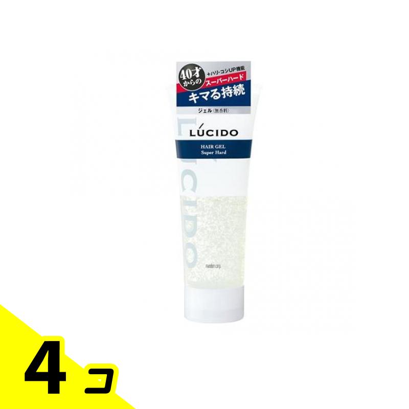 【送料無料!(地域限定)】LUCIDO(ルシード) ヘアジェル スーパーハード 160g 4個セット
