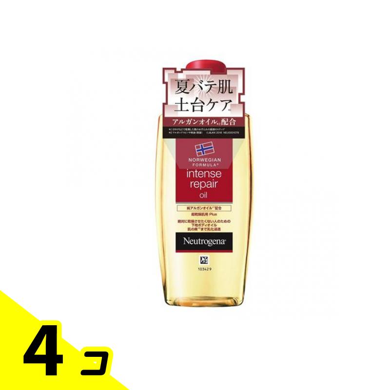 【送料無料!(地域限定)】ニュートロジーナ ノルウェーフォーミュラ インテンスリペア ボディ オイル 超乾燥肌用 200mL 4個セット