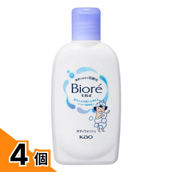 乐天商城 - 【送料無料！（地域限定）】ビオレu ボディウォッシュ ミニボトル 90mL 4個セット