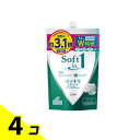 【送料無料!(地域限定)】ソフトインワン シャンプー スッキリデオドラントタイプ 1150mL (詰め替え用 特大) 4個セット