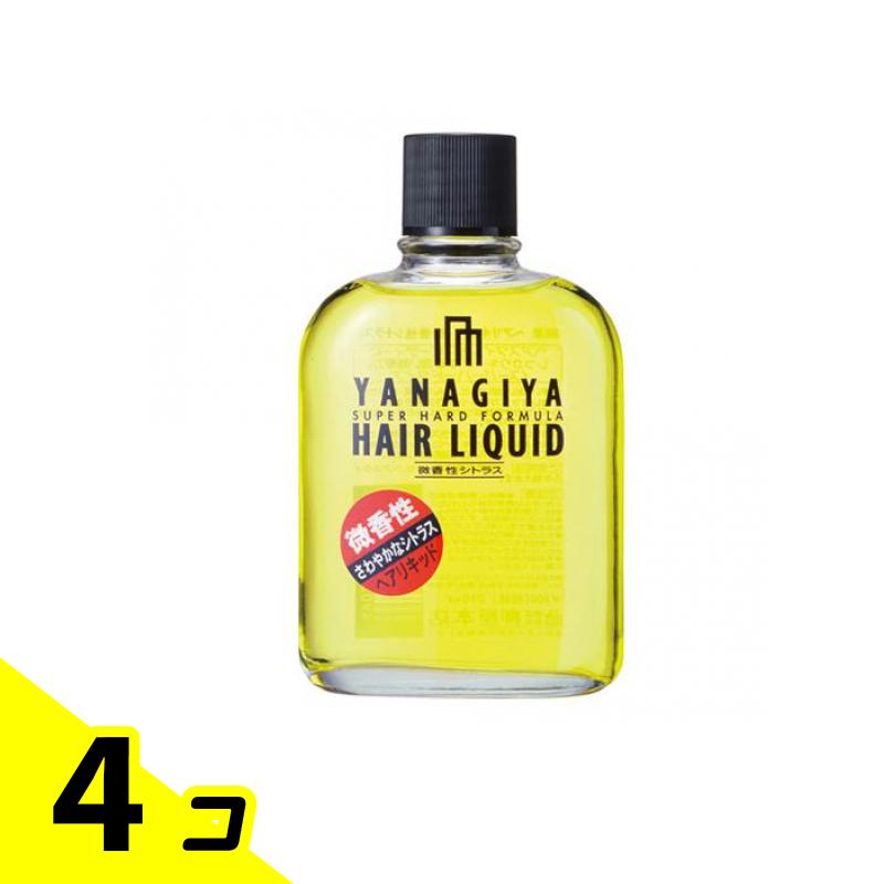 【送料無料！（地域限定）】柳屋 ヘアリキッド 微香性シトラス 240mL 4個セット