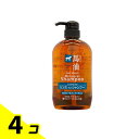 【送料無料!(地域限定)】馬油リンスインシャンプー 600mL 4個セット