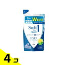 【送料無料!(地域限定)】ソフトインワン シャンプー サラサラタイプ 380mL (詰め替え用) 4個セット