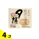 【送料無料!(地域限定)】夕顔 天然蚊とり線香 50巻入 4個セット