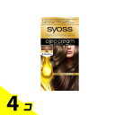 【送料無料!(地域限定)】syoss(サイオス) オレオクリーム ヘアカラー 3-N ロイヤルブラウン 1組入 4個セット