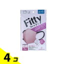 【送料無料!(地域限定)】フィッティ スタイルフィットプラス立体マスク ふつう バイカラー オールドライラック×BK 7枚入 4個セット(4)