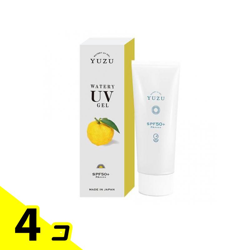【送料無料!(地域限定)】高知県産YUZU ウォータリーUVジェル 40g 4個セット