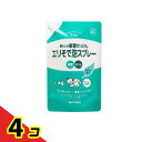 【送料無料!(地域限定)】ミヨシ石鹸 暮らしの重曹せっけん エリそで泡スプレー 詰め替え用スパウト 600mL 4個セット