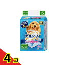 【送料無料!(地域限定)】デオシート しっかり超吸収 無香消臭タイプ スーパーワイド 15枚入 4個セット