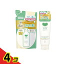 【送料無料!(地域限定)】カウブランド 無添加シャンプー さらさらケア 360mL (詰め替え用&無添加トリートメント さらさらケア 180g) 4個セット