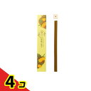 【送料無料!(地域限定)】日本香堂 福住 (ふくずみ) 招福の柚子 香立付 40本入 4個セット
