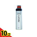 【送料無料!(地域限定)】ギャツビー(GATSBY) セット&キープスプレー スーパーハード 180g 10個セット