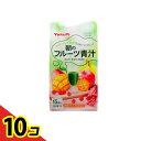 【送料無料!(地域限定)】ヤクルト 朝のフルーツ青汁 粉末タイプ 7g× 15袋入 10個セット