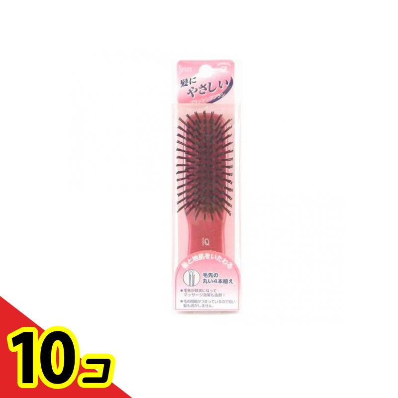 【送料無料！（地域限定）】セデュウス ブラッシングブラシ SEN-455 1本 (SR レッド) 10個セット