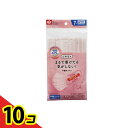 【送料無料!(地域限定)】レック ふわるん Nマスク ふつう 7枚入 (P ピンク) 10個セット