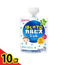 【送料無料!(地域限定)】和光堂 はじめてのカルピス ジュレ 70g 10個セット